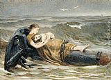 Briton Riviere All that was left of the homeward bound painting